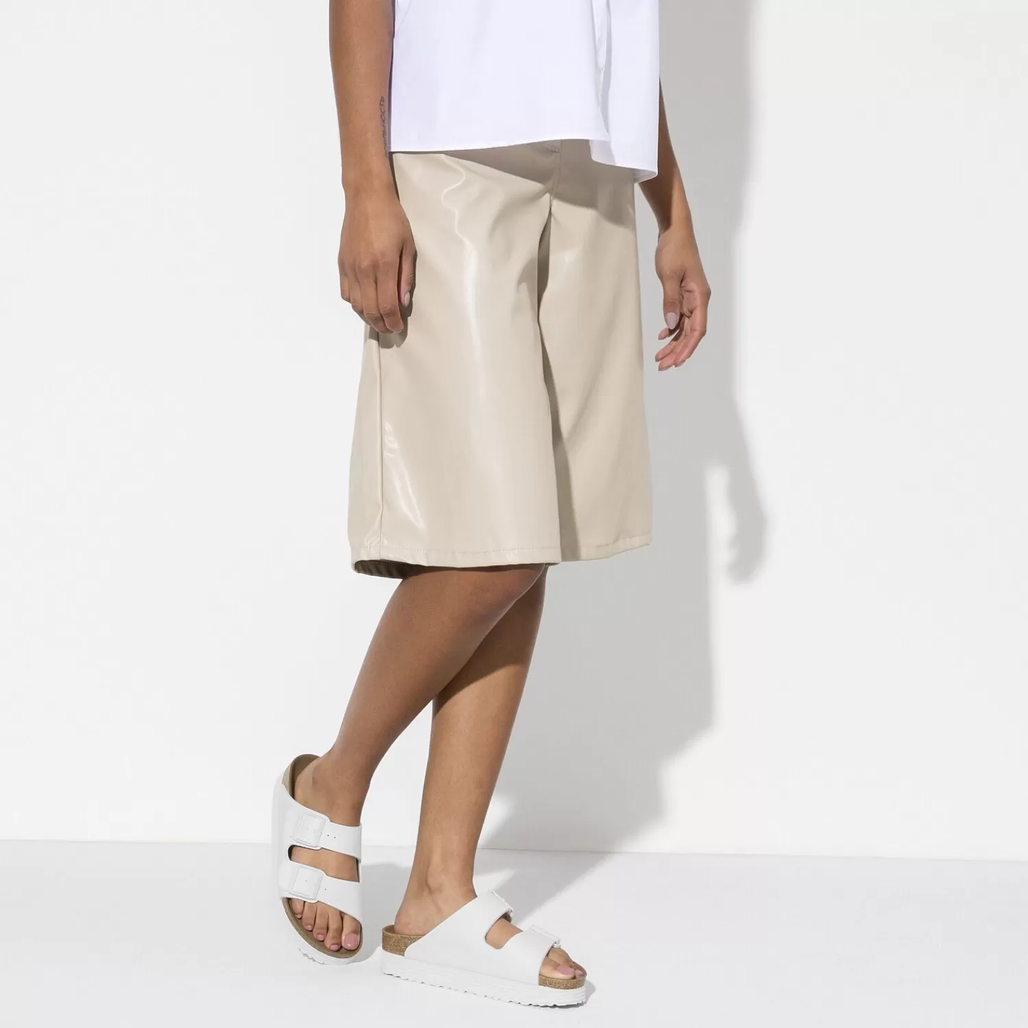 Birkenstock Arizona Platform Vegan<Women Two-Strap Sandals
