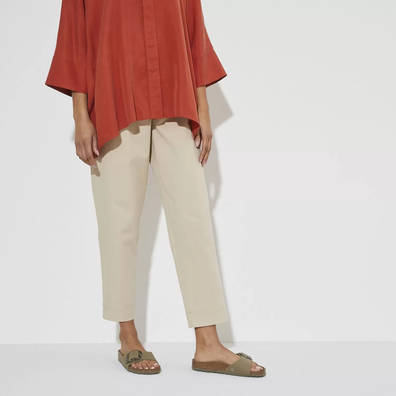 Birkenstock Madrid Vegan Big Buckle<Women One-Strap Sandals
